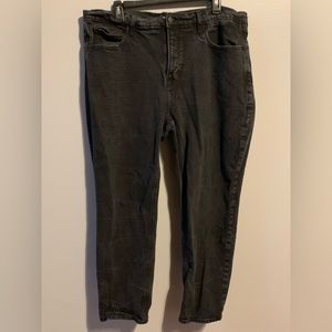 Black Old Navy Sky-High black jeans, Size 18. Great condition, rarely worn